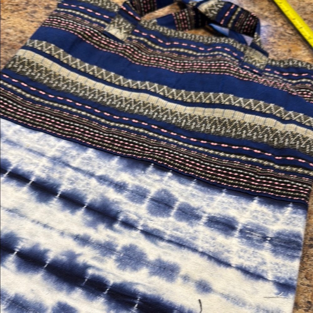 Colorful Patchwork Tote Bag - Picture 8 of 9